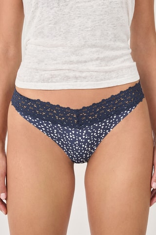 String Wish Print - Gris foncé