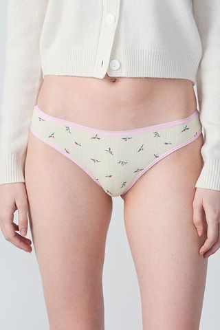 3 culottes Johnnie - Jaune