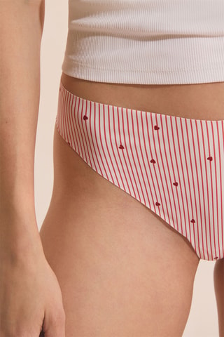 2 bragas brasileñas Soul Print - Negro