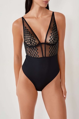 Body-string Romanesque - Noir