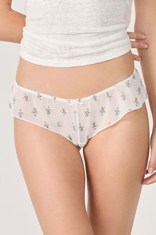 Shorty Boudoir - Blanc