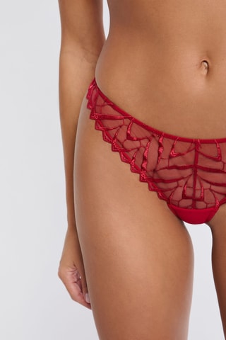 Tanga Métamorphose - Rouge