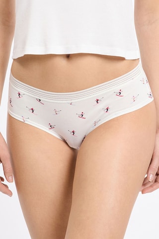 3 shortys Jackie Lace - Rose et blanc