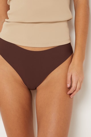 Tanga Pure Fit - Marron