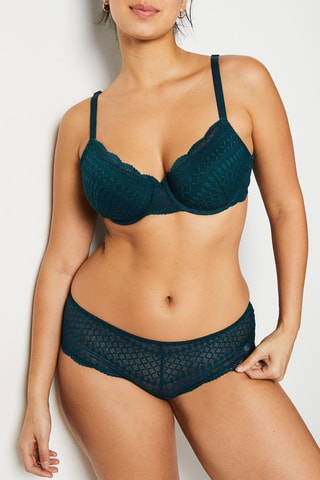 Soutien-gorge ampliforme Idole - Vert foncé