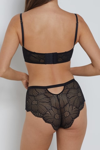 Culotte Flexi Lace - Noir - Etam