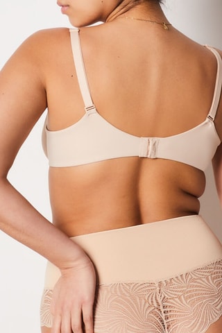 Tanga taille haute Power Lacey - Beige