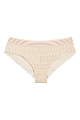 Shorty Gravure - Beige