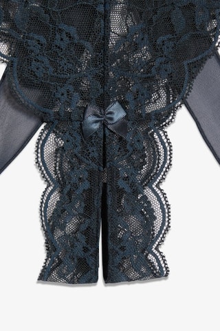 Tanga ouvert Felicia - Anthracite