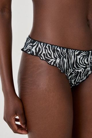 Tanga Pelage - Bleu marine et vert