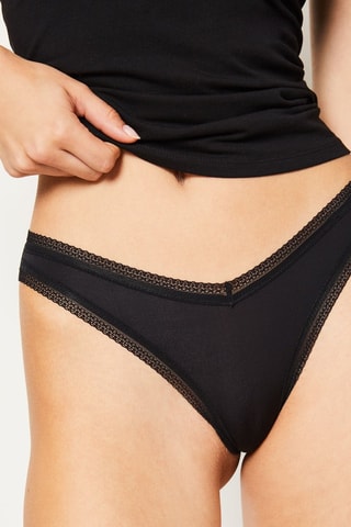 Tanga Lolie - Noir