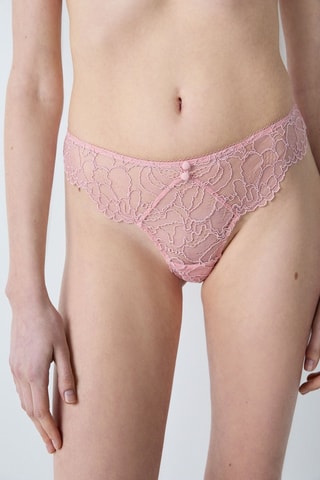 Tanga Coeur - Rose