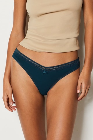 Tanga Power - Bleu canard