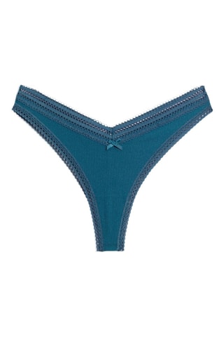 Tanga Power - Bleu canard