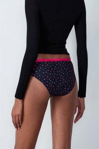 Culotte menstruelle - Flux abondant - Noir -  - Etam