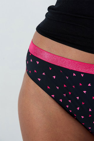 Culotte menstruelle - Flux abondant - Noir -  - Etam