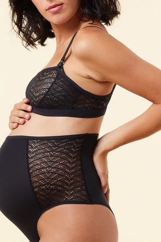 Soutien-gorge de grossesse - Noir - Etam