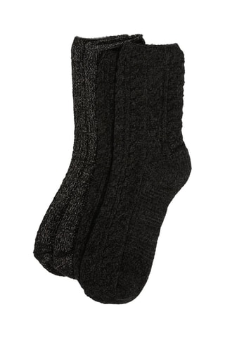 2 paires de chaussettes Mori - Noir - Etam