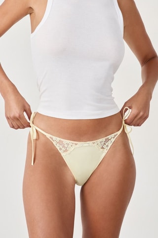 Bas de maillot Enchantement - Jaune clair