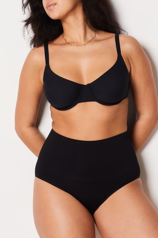 Culotte taille haute Powery - Noir