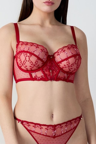Soutien-gorge Conquete -  Rouge