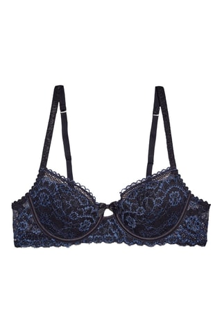 Soutien-gorge Coquillage -  Bleu marine