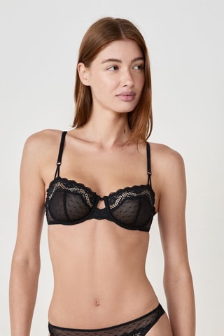 Soutien-gorge Attitude - Noir