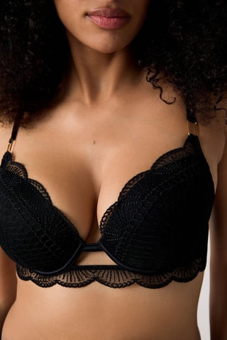 Soutien-gorge Rosace - Noir