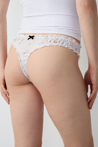 Tanga Secret Santa - Blanc