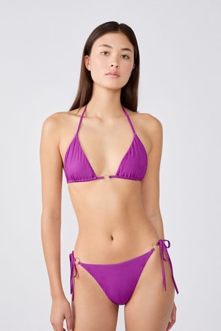 Haut de maillot de bain Erice - Fuchsia