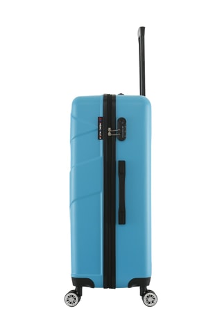 Set de 4 valises Boston (XS/S/M/L) - 47/57/67/76 cm - Turquoise