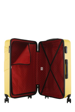 Valise grand volume Boston (L) - 76 cm - Jaune