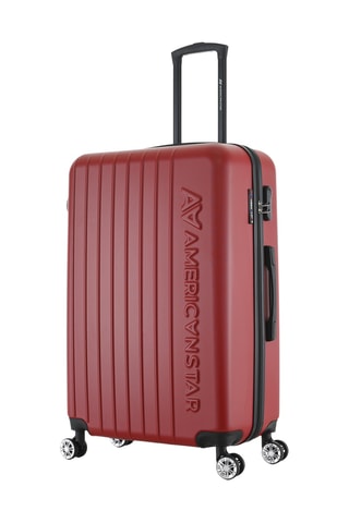 Valise grand volume Houston (L) - 76 cm - Rouge