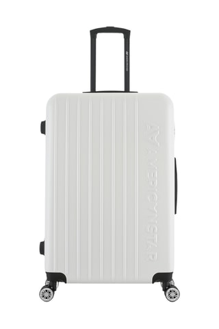 Set de 4 valises Houston (XS/S/M/L) - 47/57/67/76 cm - Blanc