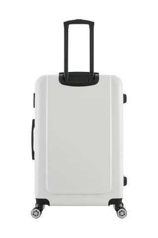 Set de 4 valises Houston (XS/S/M/L) - 47/57/67/76 cm - Blanc