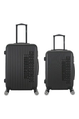 Valise cabine et valise semaine Venise (S/M) - 57/67 cm - Noir