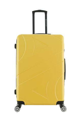 Set de 4 valises Boston (XS/S/M/L) - 47/57/67/76 cm - Jaune
