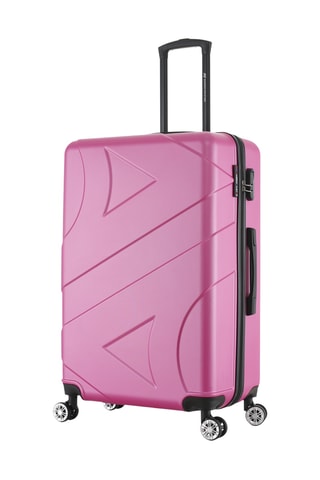 Set de 4 valises Boston (XS/S/M/L) - 47/57/67/76 cm - Fuchsia
