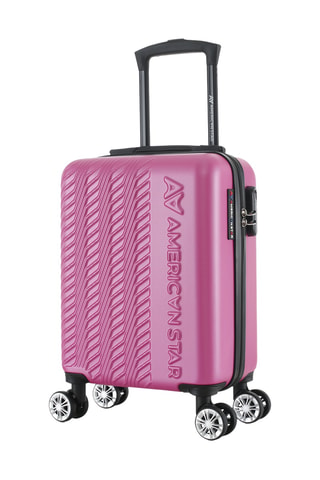 Valise cabine low-cost Seattle (XS) - 47 cm - Fuchsia