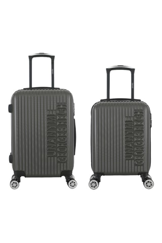 Valise cabine low-cost et valise cabine Venise (XS/S) - 47/57 cm - Gris foncé