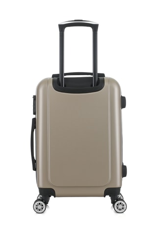 Valise cabine low-cost et valise cabine Venise (XS/S) - 47/57 cm - Beige
