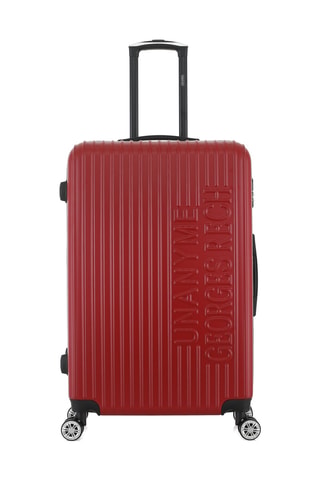 Valise semaine et valise grand volume Venise (M/L) - 67/76 cm - Rouge