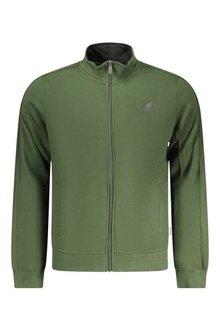 Sudadera - Verde y gris