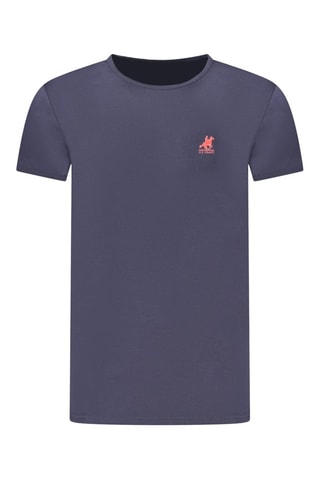 Camiseta - Azul y gris