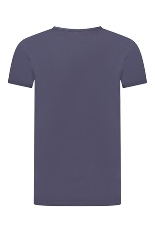 Camiseta - Azul y gris