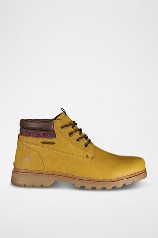 Botas - Amarillo, marrón, negro y rojo
