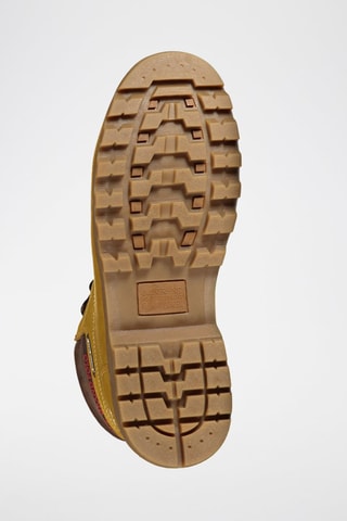Botas - Amarillo, marrón, negro y rojo