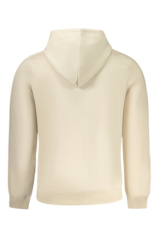Sudadera con capucha - Beige y gris