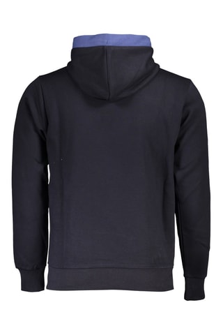 Sudadera con capucha - Rojo y azul