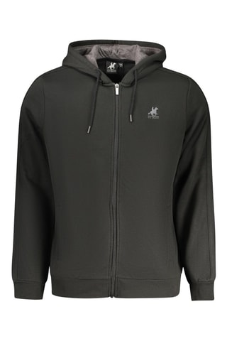 Sudadera con capucha - Negro y gris